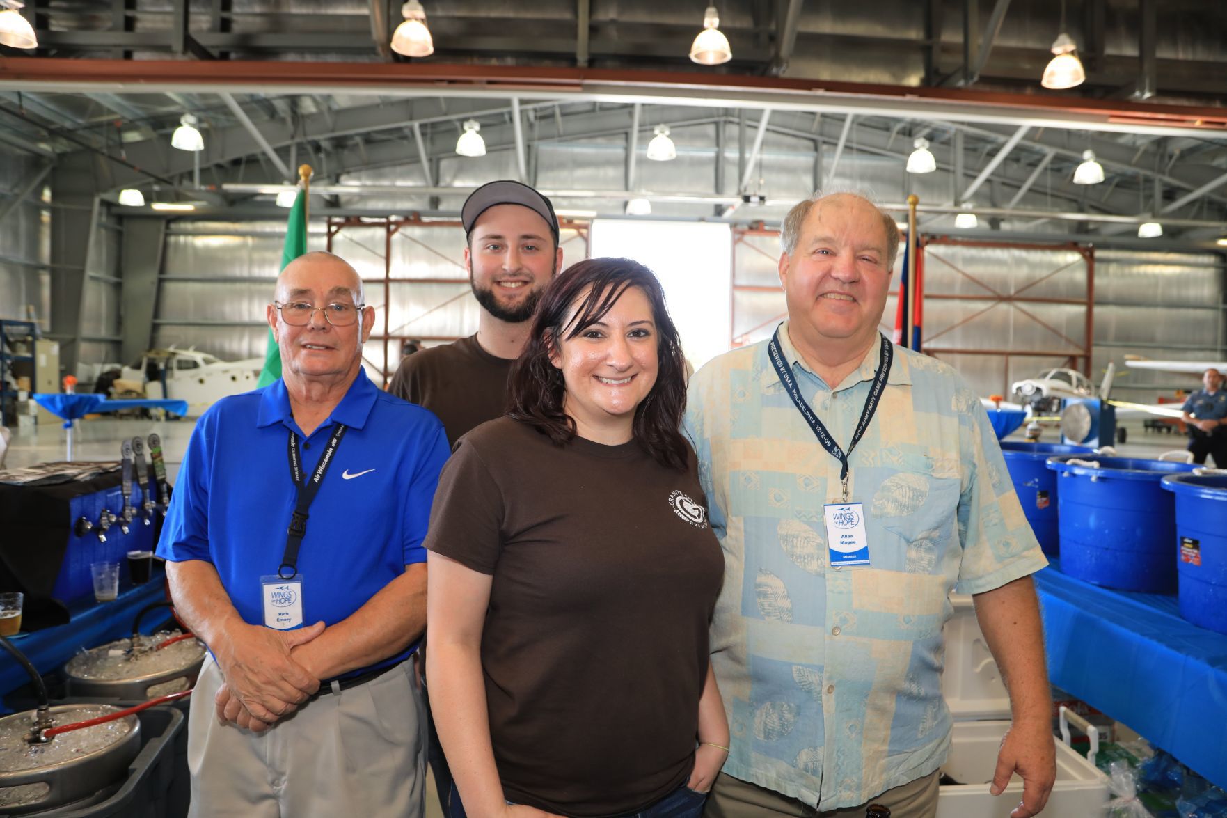 Rich Emery, Austin Asberry, Audrey Delgaiso, Allan Magee